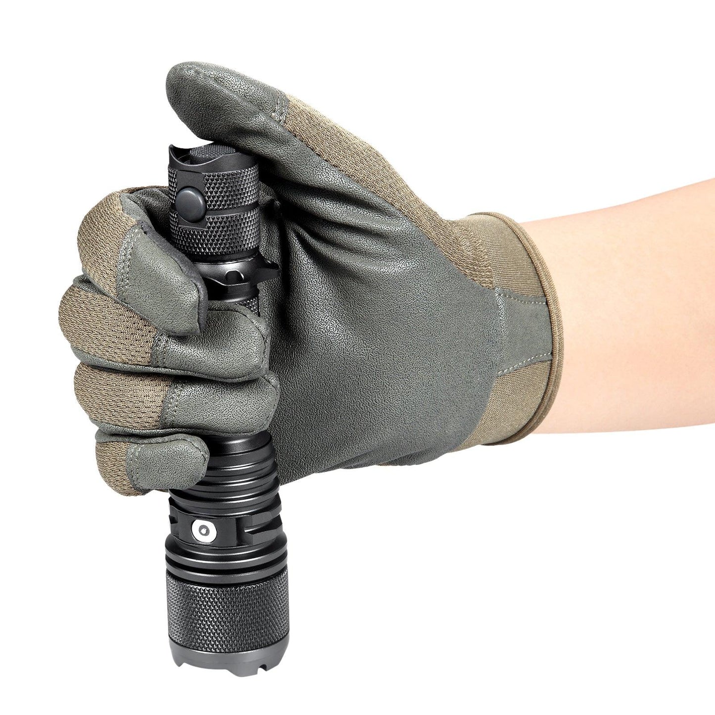 Powertac Warrior Gen5 LT-(Long Throw) - 3050 Lumen Tactical Flashlight -.
