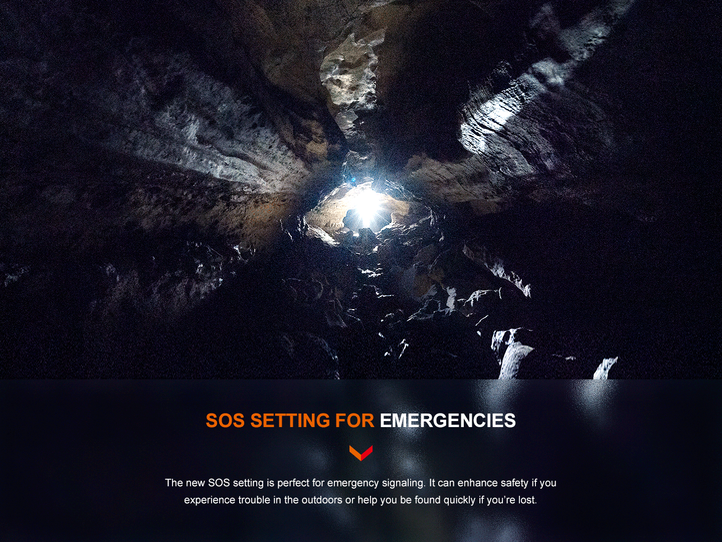 Fenix Rechargeable Flashlight - 3000 Lumens