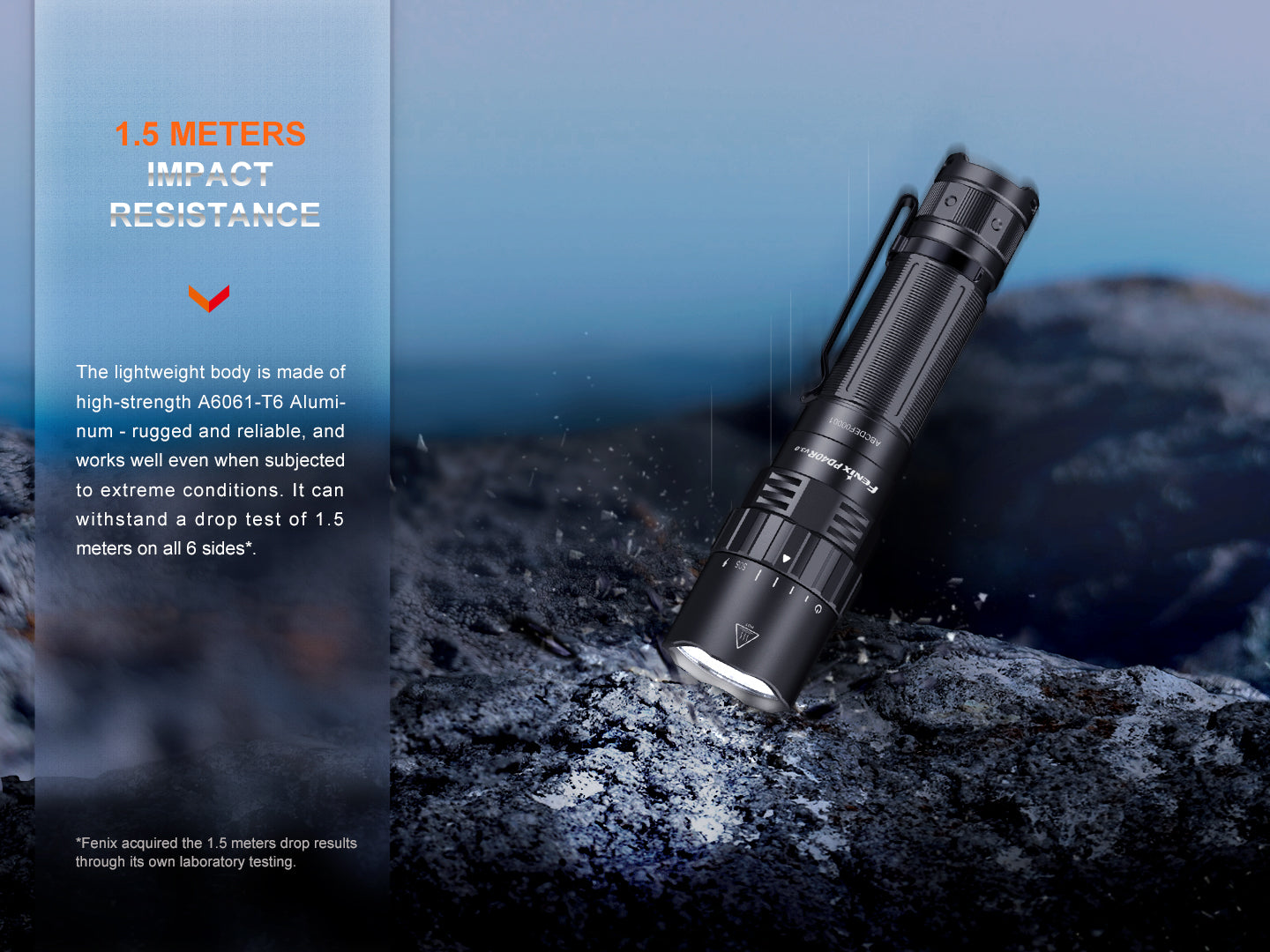 Fenix Rechargeable Flashlight - 3000 Lumens