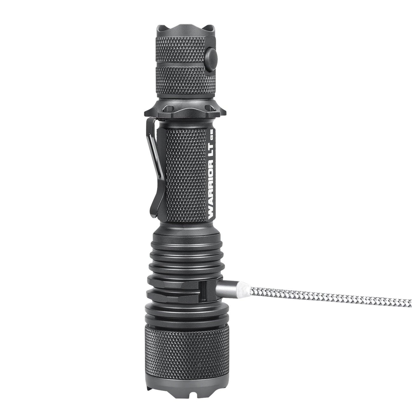 Powertac Warrior Gen5 LT-(Long Throw) - 3050 Lumen Tactical Flashlight -.