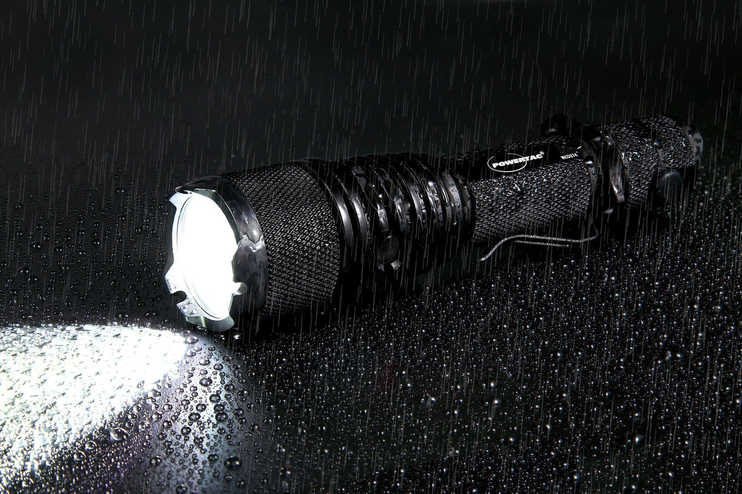 Powertac Warrior Gen5 LT-(Long Throw) - 3050 Lumen Tactical Flashlight -.