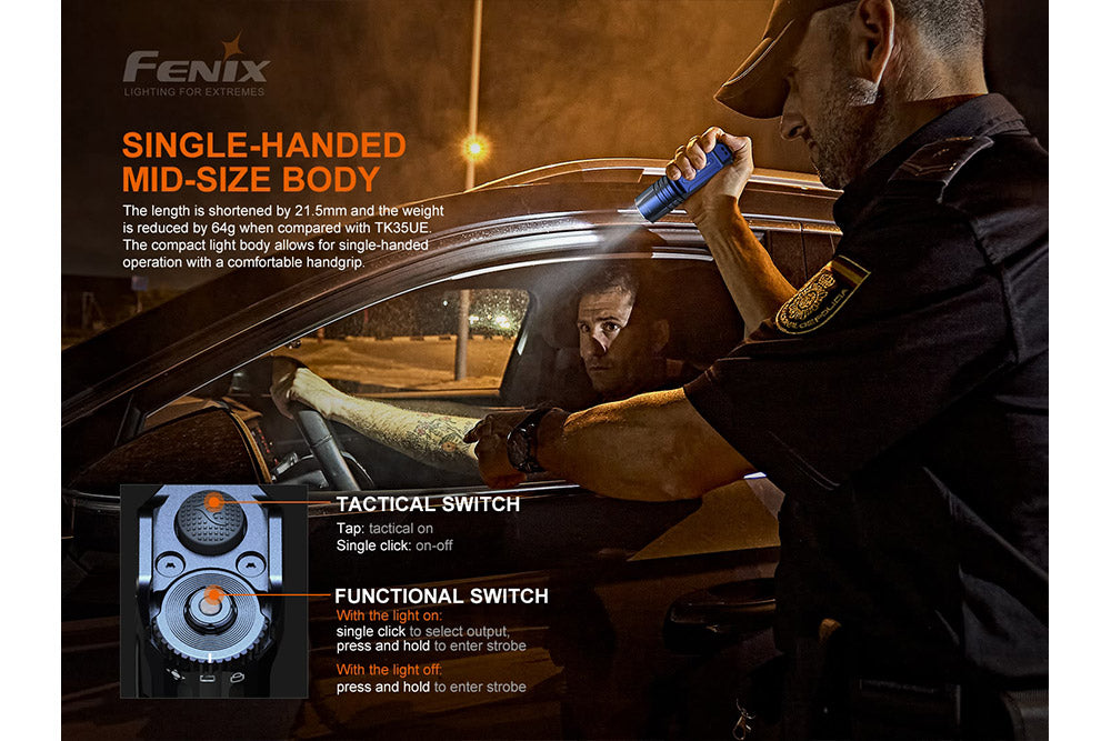 Fenix Tactical Flashlight - 5000 Lumens
