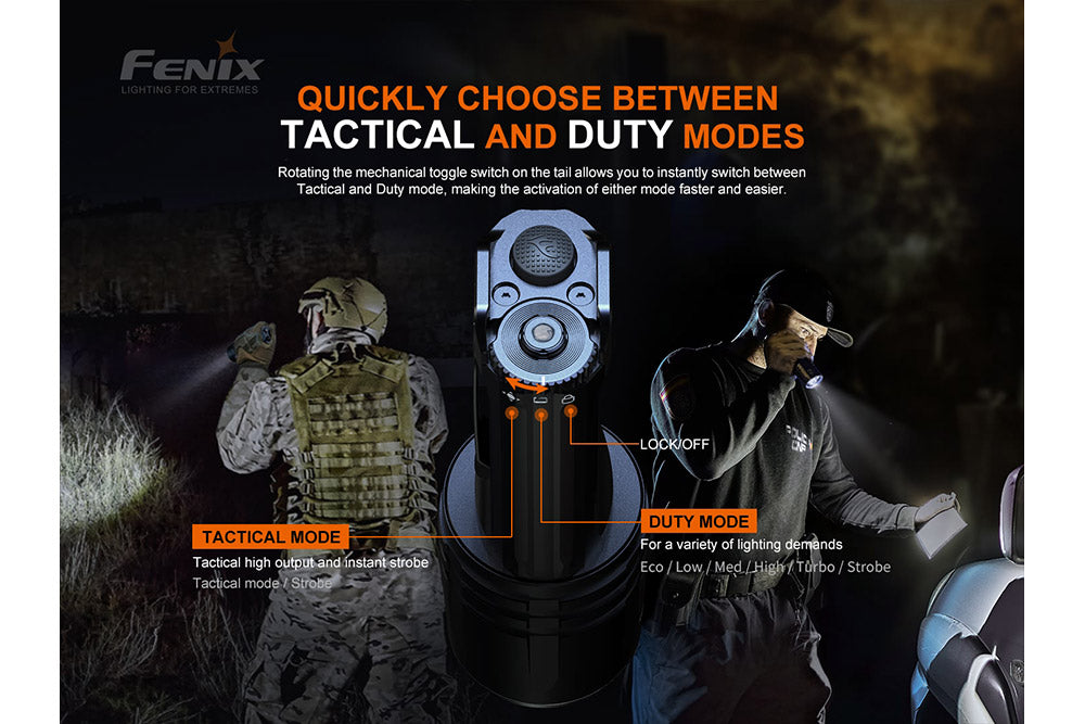Fenix Tactical Flashlight - 5000 Lumens