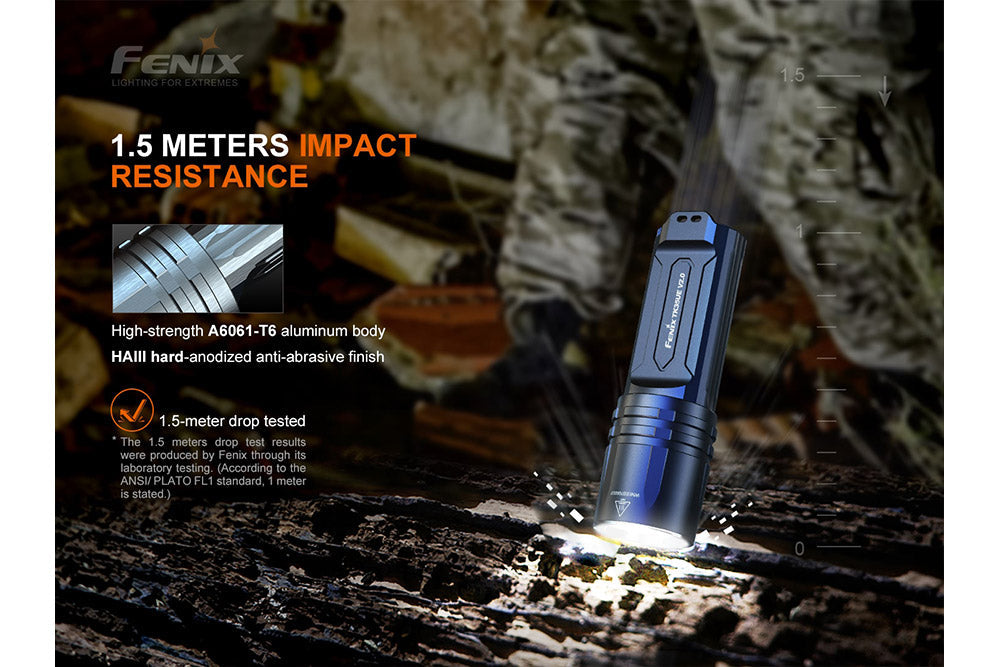Fenix Tactical Flashlight - 5000 Lumens