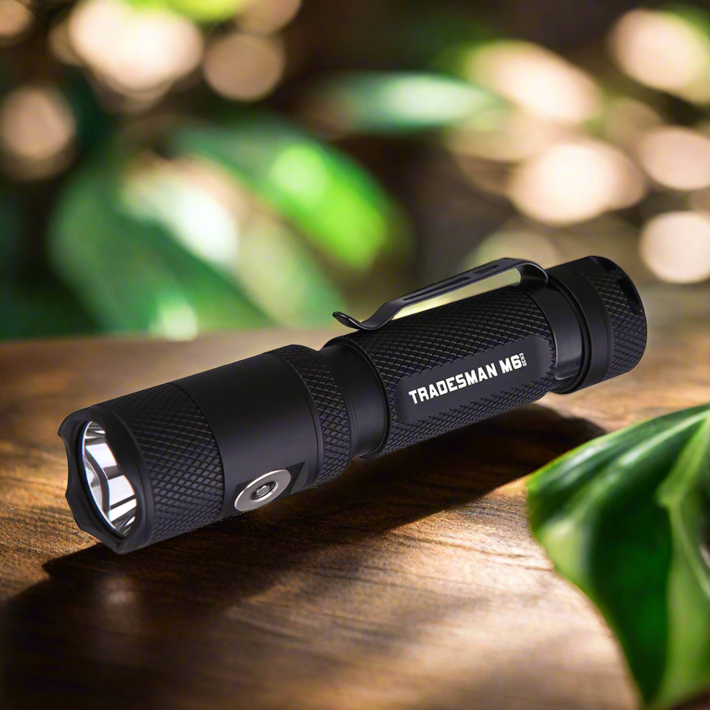 Powertac Tactical Flashlight- 2,030 Lumen Magnetic Tail Cap
