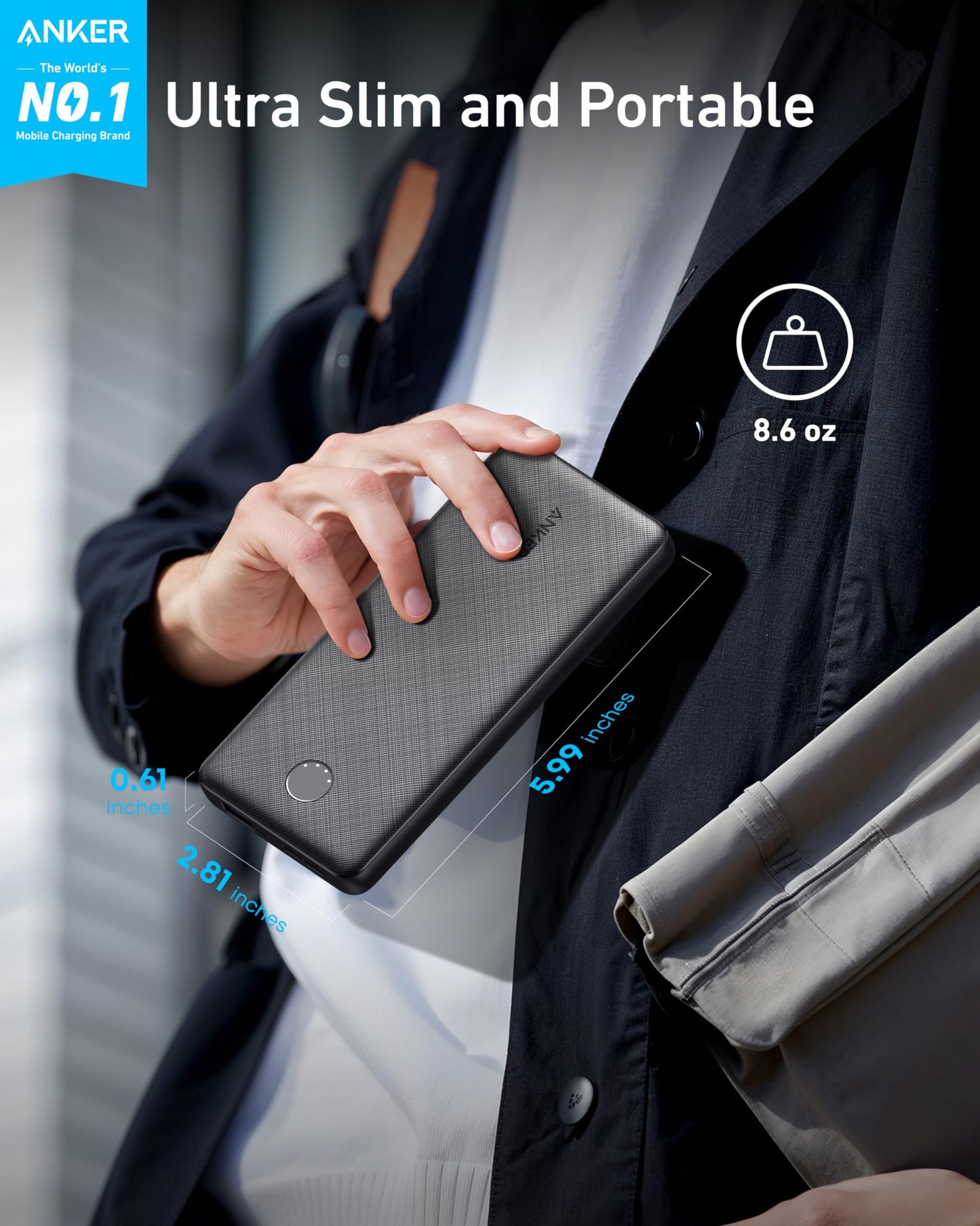Anker - Power Bank (PowerCore 10K)