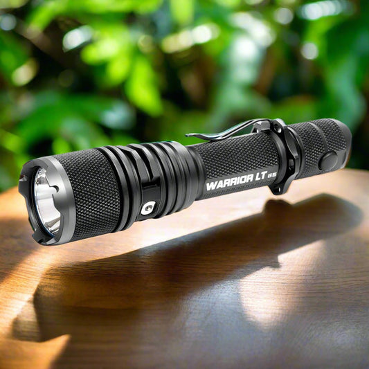 Powertac Warrior Gen5 LT-(Long Throw) - 3050 Lumen Tactical Flashlight -.